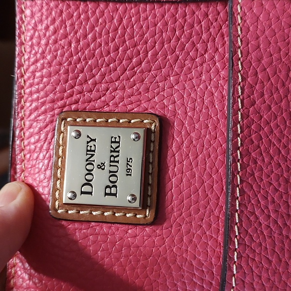 Dooney & Bourke Lexington Pink Pebbled Leather Small Tote $599 Retail. EUC - Picture 4 of 16